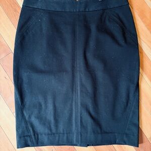NWT Ann Taylor Classic Black Pencil Skirt 6P